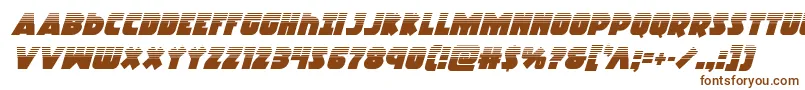 Racketsquadhalfital Font – Brown Fonts on White Background