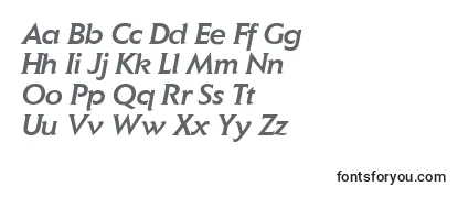 Review of the ElanMediumitalic Font