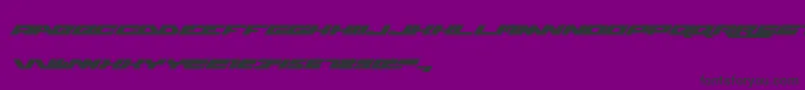 WweRaw Font – Black Fonts on Purple Background
