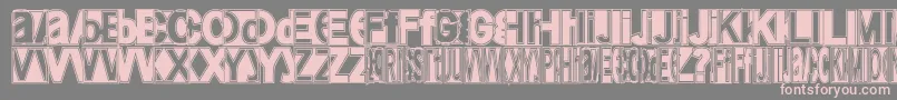 Friendlyfiremagic Font – Pink Fonts on Gray Background