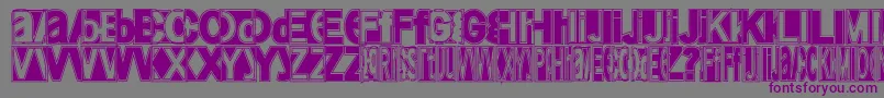 Friendlyfiremagic Font – Purple Fonts on Gray Background