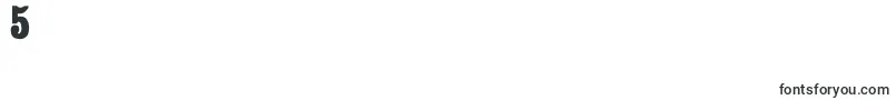 Cairo Font – Fonts for Digit 5