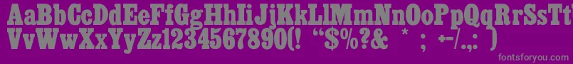 More about Cairo Font Cairo Font – Gray Fonts on Purple Background