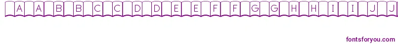 FirstEditionJl-Schriftart – Violette Schriften