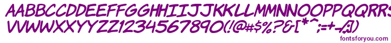 KomikaHandItalic Font – Purple Fonts