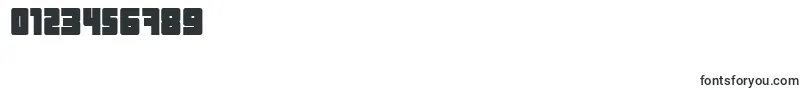Fonte IndustrialDecapitalistBold – fontes para números e dígitos