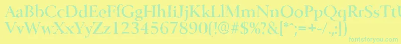 More about BelfastantiqueMediumRegular Font BelfastantiqueMediumRegular Font – Green Fonts on Yellow Background