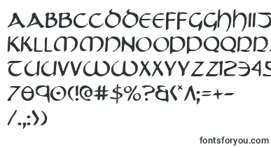 Tristram font – celtic Fonts