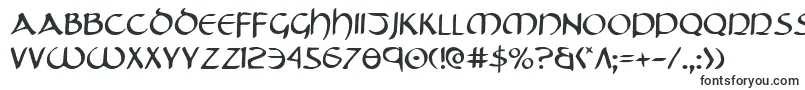 Шрифт Tristram – кельтские шрифты