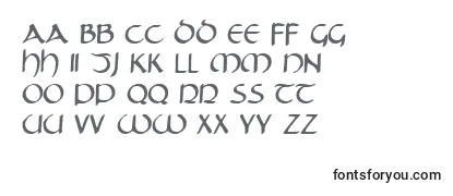 Шрифт Tristram