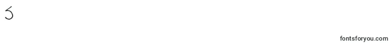 Neko-Schriftart – Schriften für die Ziffer 5