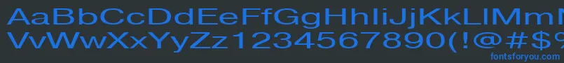 Pragmaticactt160n Font – Blue Fonts on Black Background