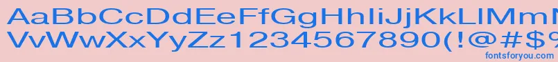 Pragmaticactt160n Font – Blue Fonts on Pink Background