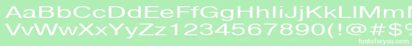 Pragmaticactt160n Font – White Fonts on Green Background