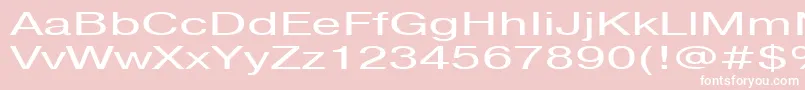フォントPragmaticactt160n – ピンクの背景に白い文字