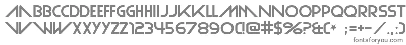 Шрифт PlainCred – серые шрифты на белом фоне