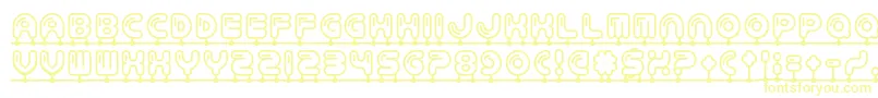 Balloonatic Font – Yellow Fonts