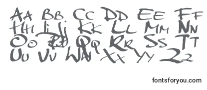 Schriftart Markerscript