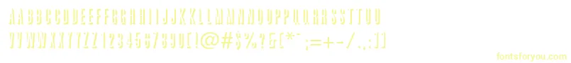 GraphiteshadowRegularDb Font – Yellow Fonts