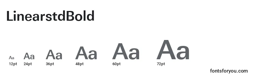LinearstdBold Font Sizes