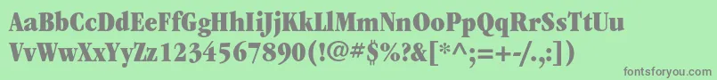 More about ItcgaramondstdUltcond Font ItcgaramondstdUltcond Font – Gray Fonts on Green Background