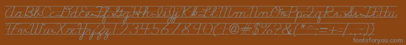 Подробнее о шрифте Nealcurieruledsh Шрифт Nealcurieruledsh – серые шрифты на коричневом фоне