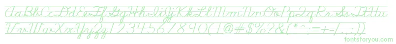 Nealcurieruledsh Font – Green Fonts