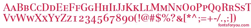 LinotypeCentennial55RomanSmallCapsOldstyleFigures Font – Red Fonts