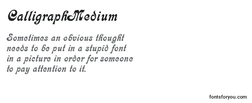 CalligraphMedium Font