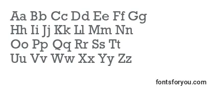 Review of the Rockwellstd Font