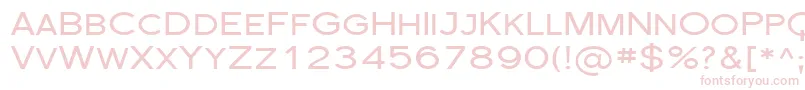 Sfflorencesansscexp Font – Pink Fonts on White Background