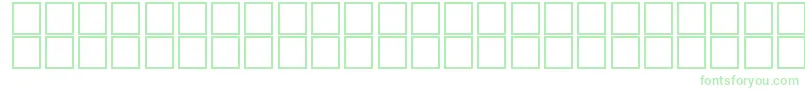 AlKharashi8-fontti – vihreät fontit valkoisella taustalla