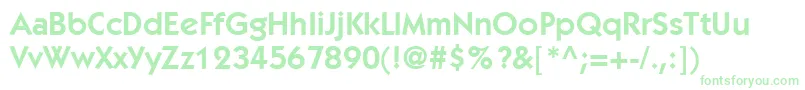 ItcKabelLtDemi Font – Green Fonts