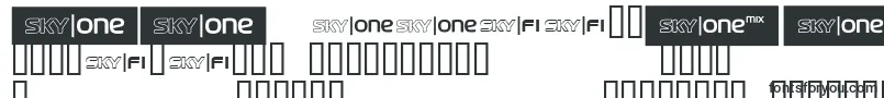 Шрифт Skyfontone – словацкие шрифты