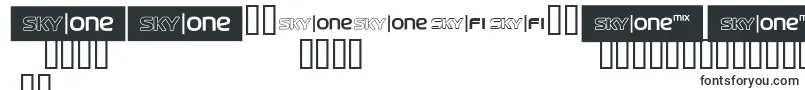 フォントSkyfontone – ポーランドのフォント