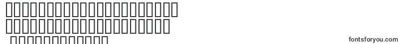 フォントSkyfontone – シンディ文字