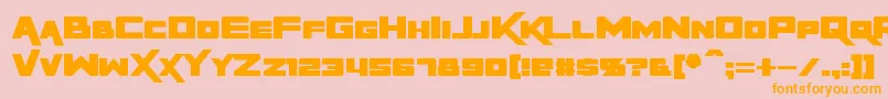 En savoir plus sur la police RapierZero Police RapierZero – polices orange sur fond rose