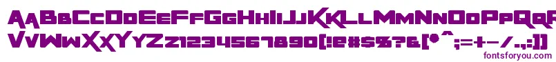 Fonte RapierZero – fontes roxas