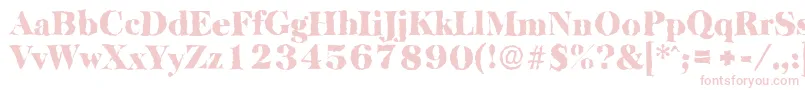 BaskervillerandomBlackRegular Font – Pink Fonts