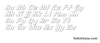 Commonwealth3DItalic Font