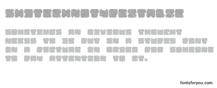 ShdTechnotypeItalic-fontti