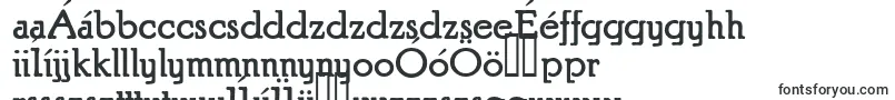 Шрифт PuritanAlternateBold – венгерские шрифты