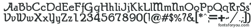 PuritanAlternateBold-fontti – Televisioon tarkoitetut fontit