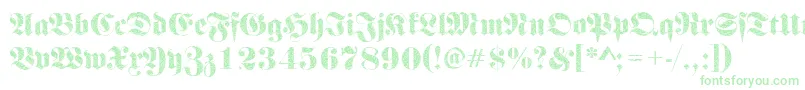 Frakturbrokenglass2Regular Font – Green Fonts