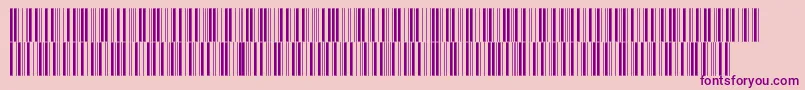 Intp24dmtt Font – Purple Fonts on Pink Background