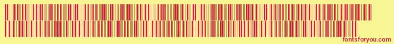 fuente Intp24dmtt – Fuentes Rojas Sobre Fondo Amarillo