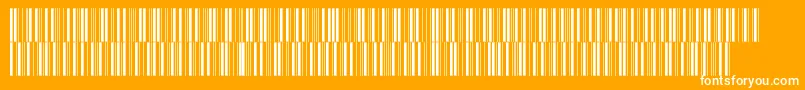 Intp24dmtt Font – White Fonts on Orange Background