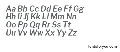 LibrefranklinSemibolditalic フォントのレビュー