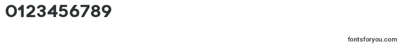 Police RenogaresoftRegular – polices pour les chiffres et les nombres