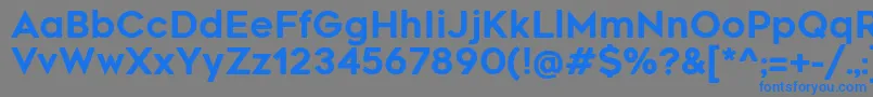 En savoir plus sur la police RenogaresoftRegular Police RenogaresoftRegular – polices bleues sur fond gris
